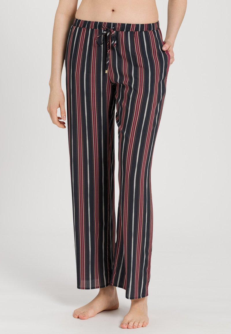 Hanro Sleep lang - Pyjamahousut/-shortsit - marsala stripe