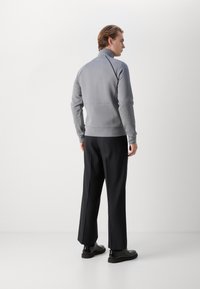 BOSS SKAZ  - Felpa con zip - dark beige