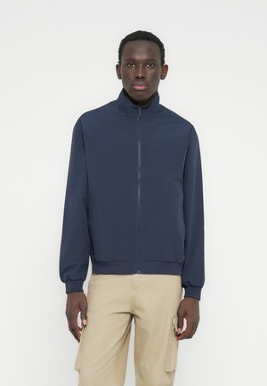 JJECHARGE STAND COLLAR - Lahka jakna - navy blazer