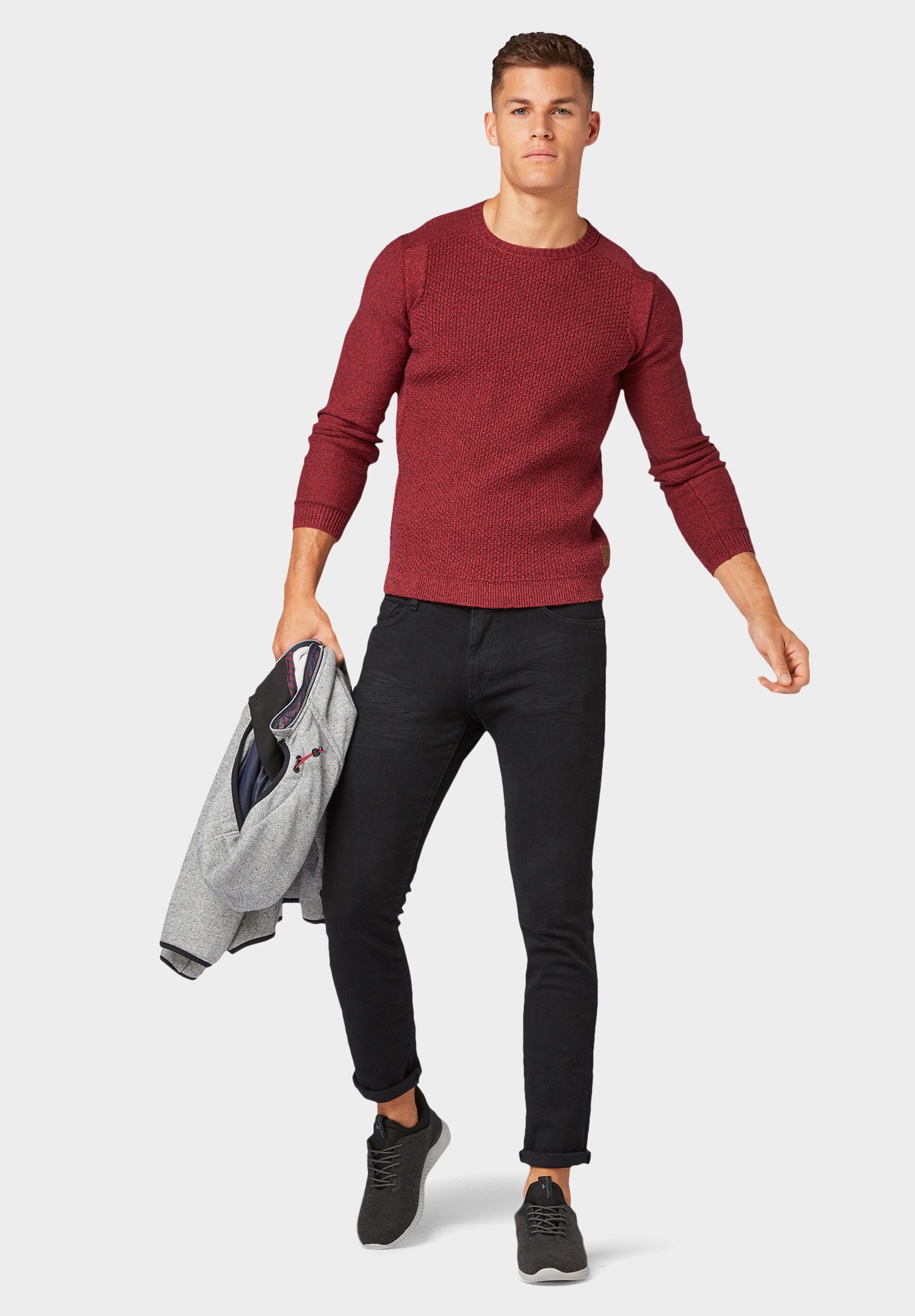 TOM TAILOR Trui redRood Zalando.nl TOM TAILOR Trui redRood Zalando.nl