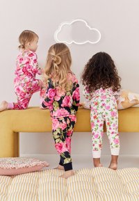 Next 3 PACK REGULAR FIT - Nattplagg set - pink black