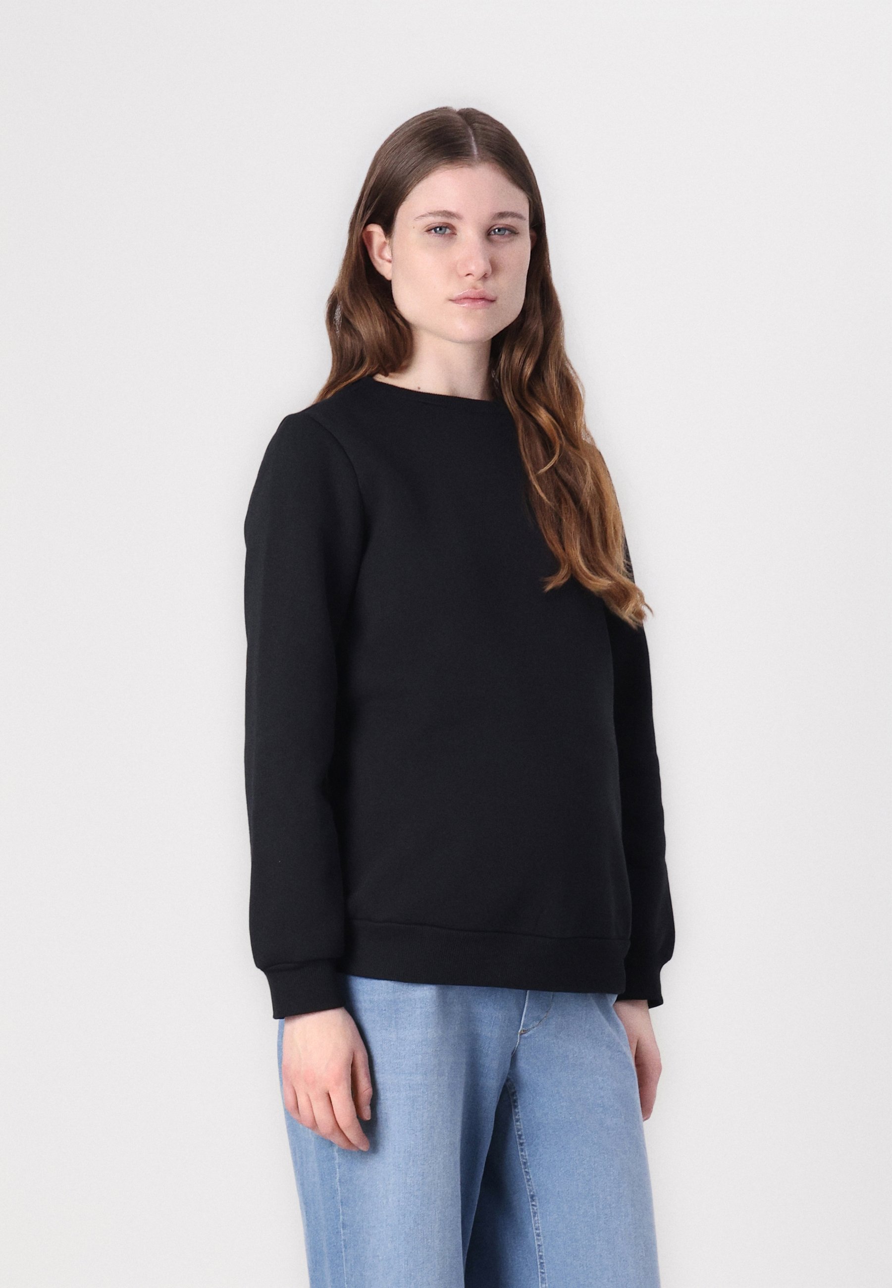 売れ筋商品|||アンナ フィールド ママ パーカー・スウェットシャツ レディース アウター MATERNITY BASIC OVERSIZED 2 PACK - Sweatshirt - true black / grey Anna Field MAMA MATERNITY BASIC OVERSIZED 2 PACK