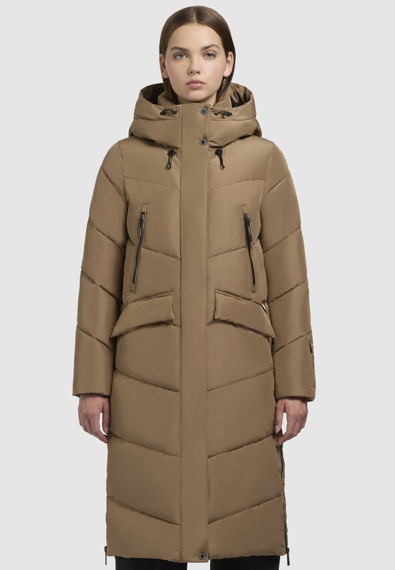 khujo EVIEL - Manteau d'hiver - hellbraun