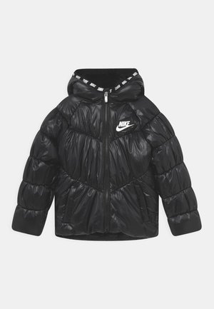 Nike Sportswear, CHEVRON CINCHED PUFFER - Giacca invernale - black