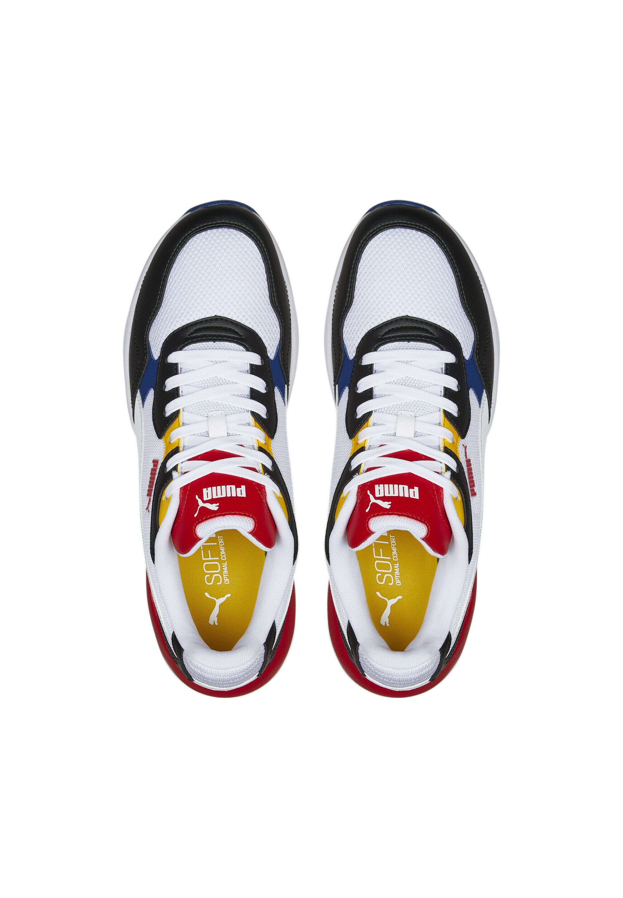 Puma X RAY SPEED LITE - Sneakers laag - white white black blazing blue high  risk red/wit - Zalando.nl