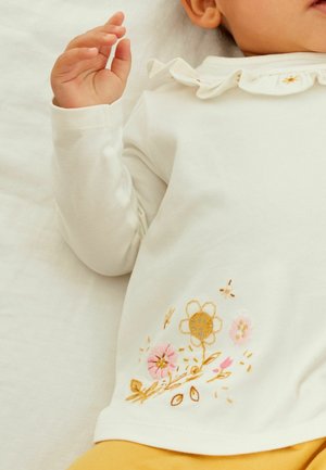 3 PACK - Top s dlouhým rukávem - ochre yellow baby floral