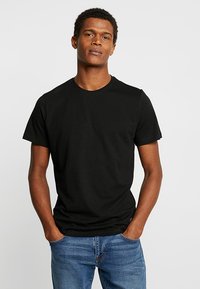 TOM TAILOR DOUBLE PACK - Βασικό μπλουζάκι - black