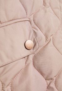 Cream Halflange jas - light pink