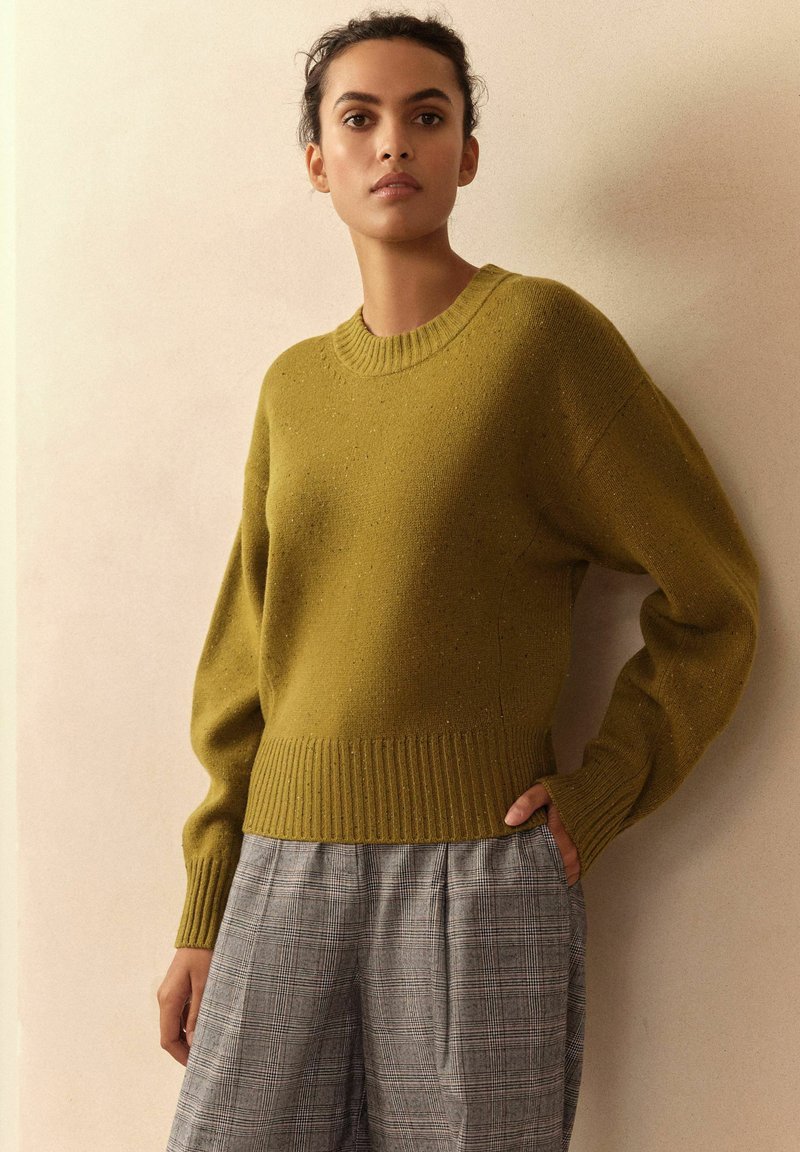 Next Maglione olive green/verde