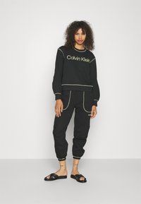 Calvin Klein Underwear SWEATSHIRT FUTURE SHIFT LW - Sportska majica - black/sunny
