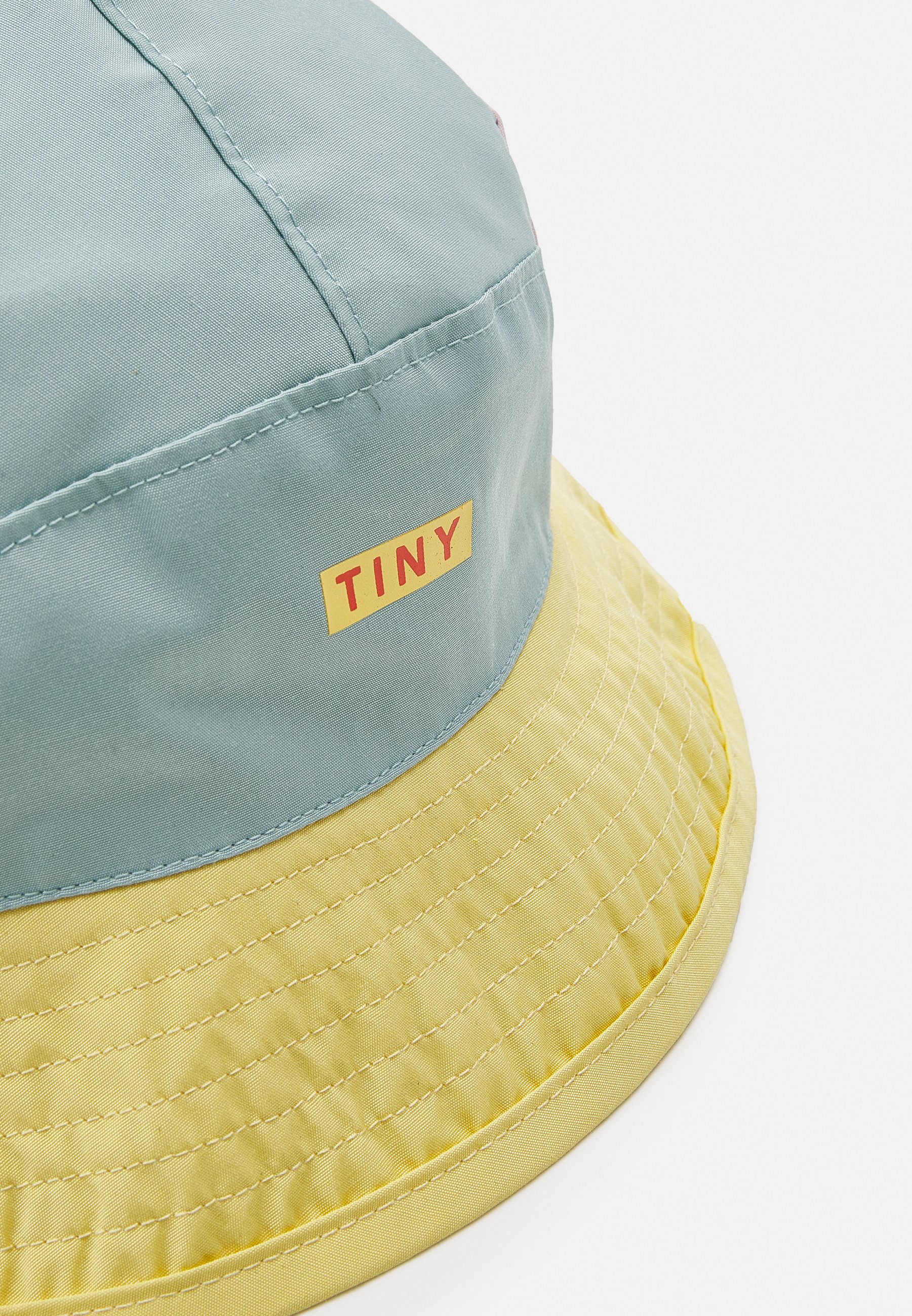 TINYCOTTONS COLOR BLOCK BUCKET HAT 