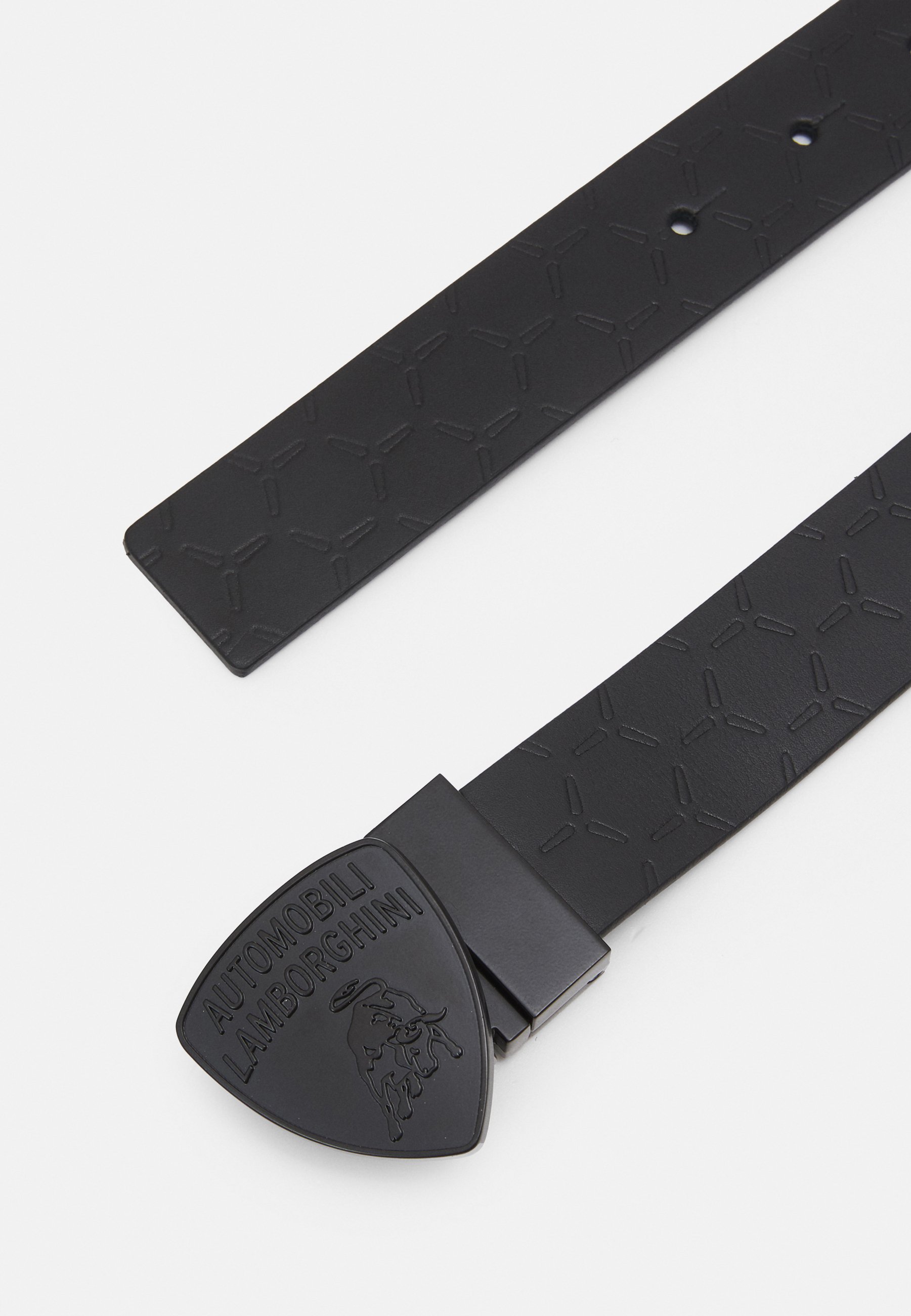 AUTOMOBILI LAMBORGHINI CINTURA UOMOCINTURA UOMO STAMPA EMBOSSED - Cintura -  black pegaso/nero - Zalando.it
