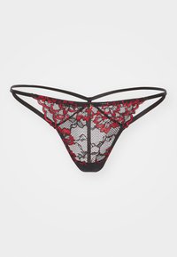 Ann Summers SEXY CROTCHLESS THONG - Thong - black/red