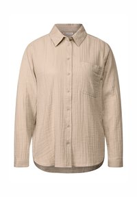 Street One Camicia In Lino Leggero Per Donna – Con Tasche Sul Petto E Colletto, Maniche Lunghe Con Polsino Arrotolabile, Orlo Arrotondato, Look Fresco E Naturale