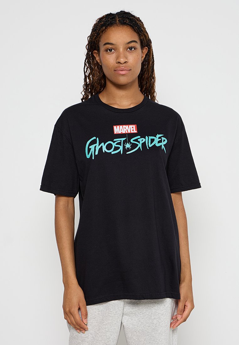 Marvel T-shirt print zwart