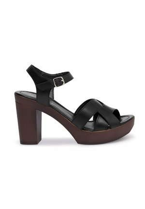 Lasocki, LASOCKI WOMEN'S SANDALS BLACK - Sandále na vysokom opätku - black