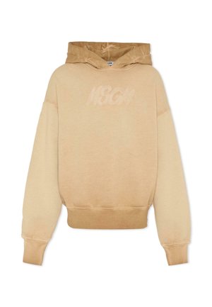Felpa con cappuccio - beige