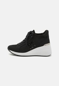 DKNY Women's Kasia Wedge Sneakers - Lace-Up Fashion Shoes With Comfort