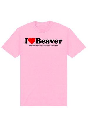 Henry Tiger BEAVER - T-shirt print - pink
