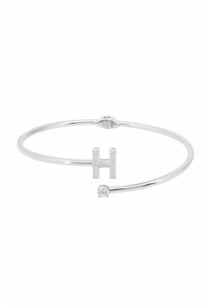 INITIAL BANGLE H - Bracelet - silver-coloured