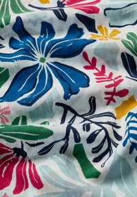 Seasalt Cornwall SUMMER CIRCLE - Kruhová šála - multi seaweed flower chalk