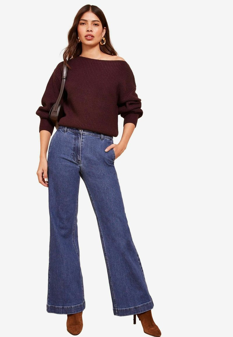 Friends Like These OFF THE SHOULDER - Pulóver - berry red