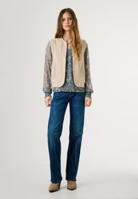 Pepe Jeans SAURA VEST - Vesta - stone beige