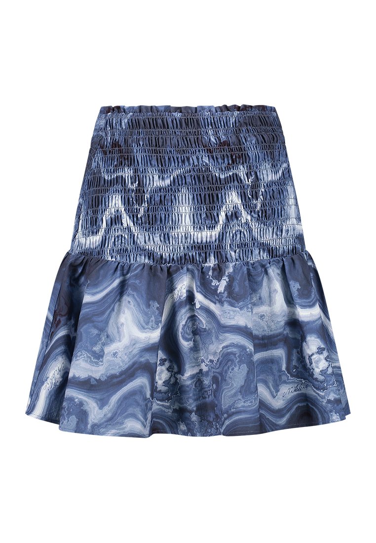 NIKKIE A-lijn rok donkerblauw