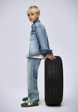Pluus - vintage medium blue denim