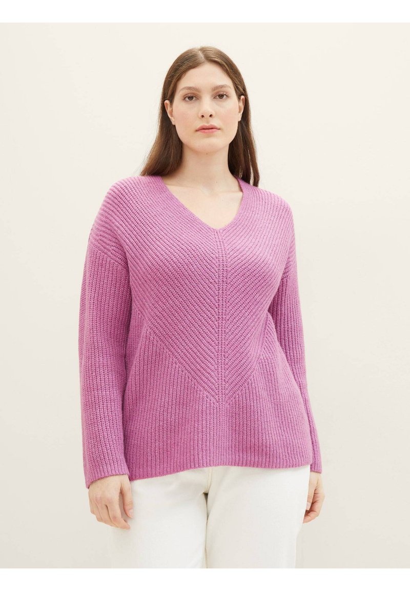 Tom Tailor Trui mauve Tom Tailor Trui mauve