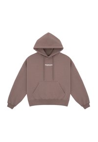 STUDIO V10 - Mikina s kapucí - brown
