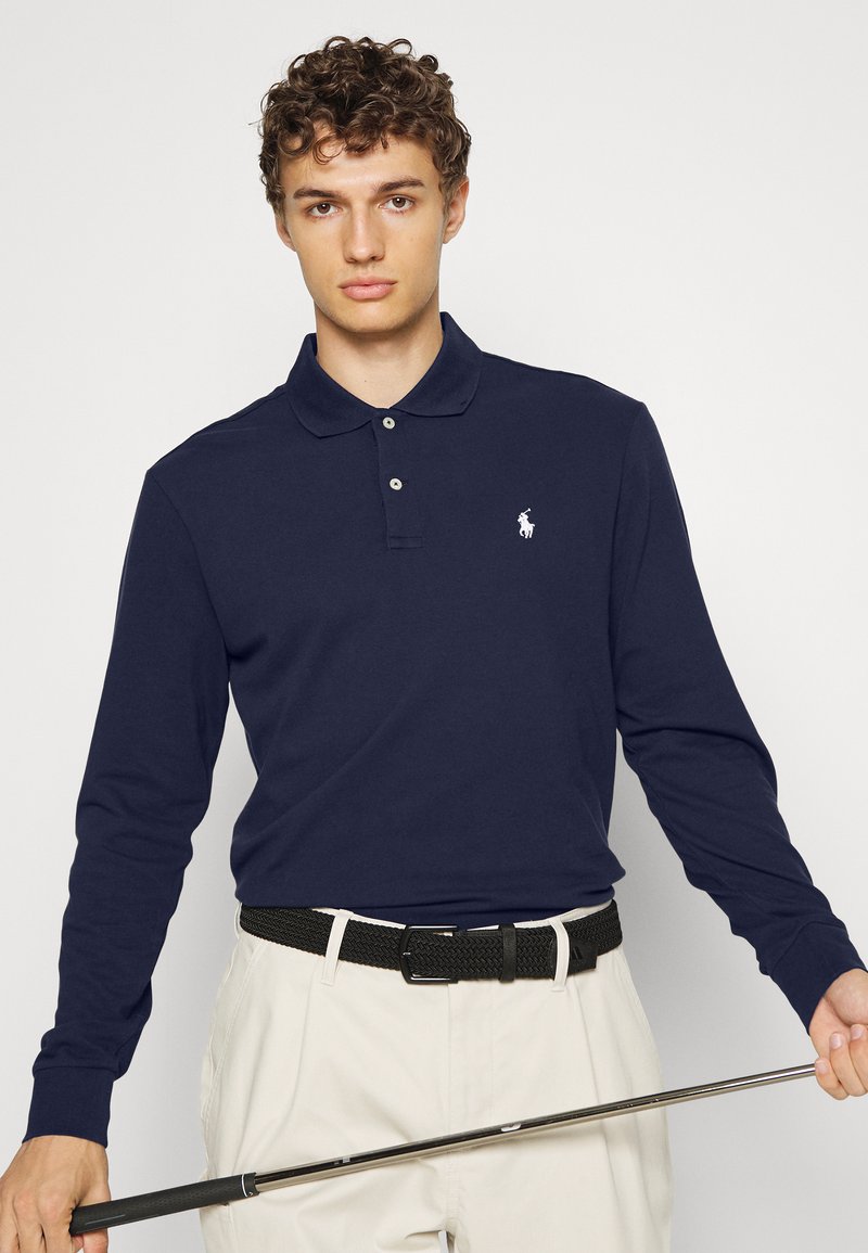 Polo Ralph Lauren Golf LONG SLEEVE - Polo shirt - refined navy/dark blue -  