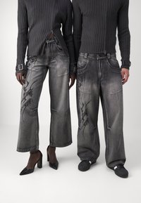 Jaded London Džíny Relaxed Fit - black