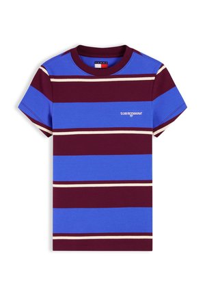 Tommy Jeans, SLIM SCRIPT TEE - Μπλουζάκι με στάμπα - noble blue