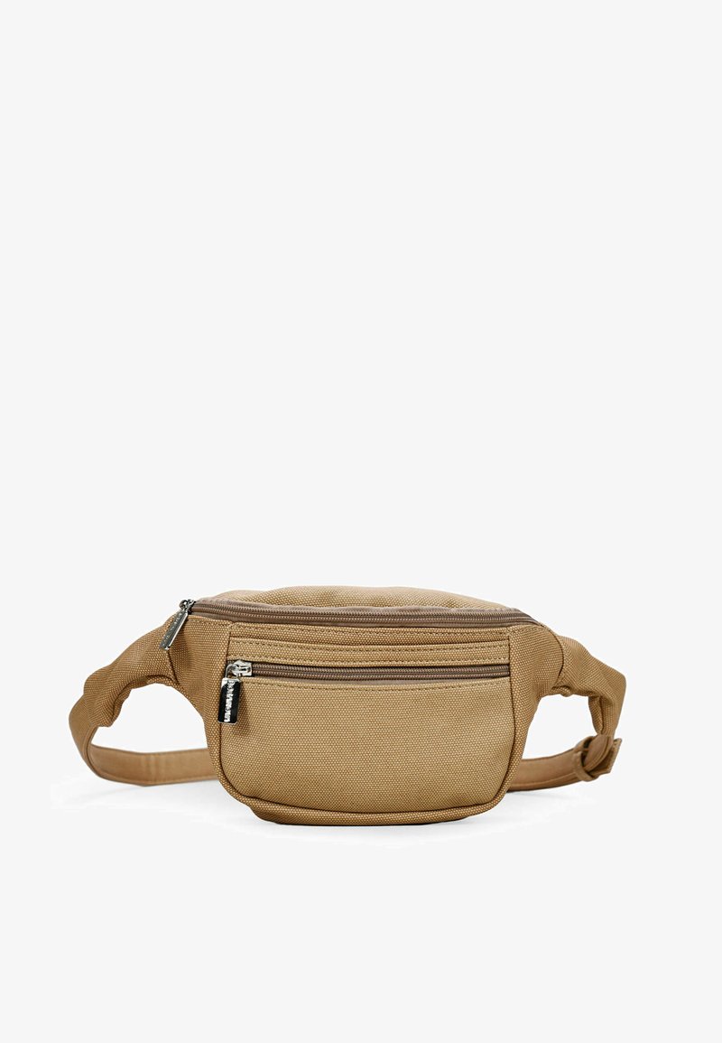 Bosanova CON CREMALLERAS - Bum bag - tostado