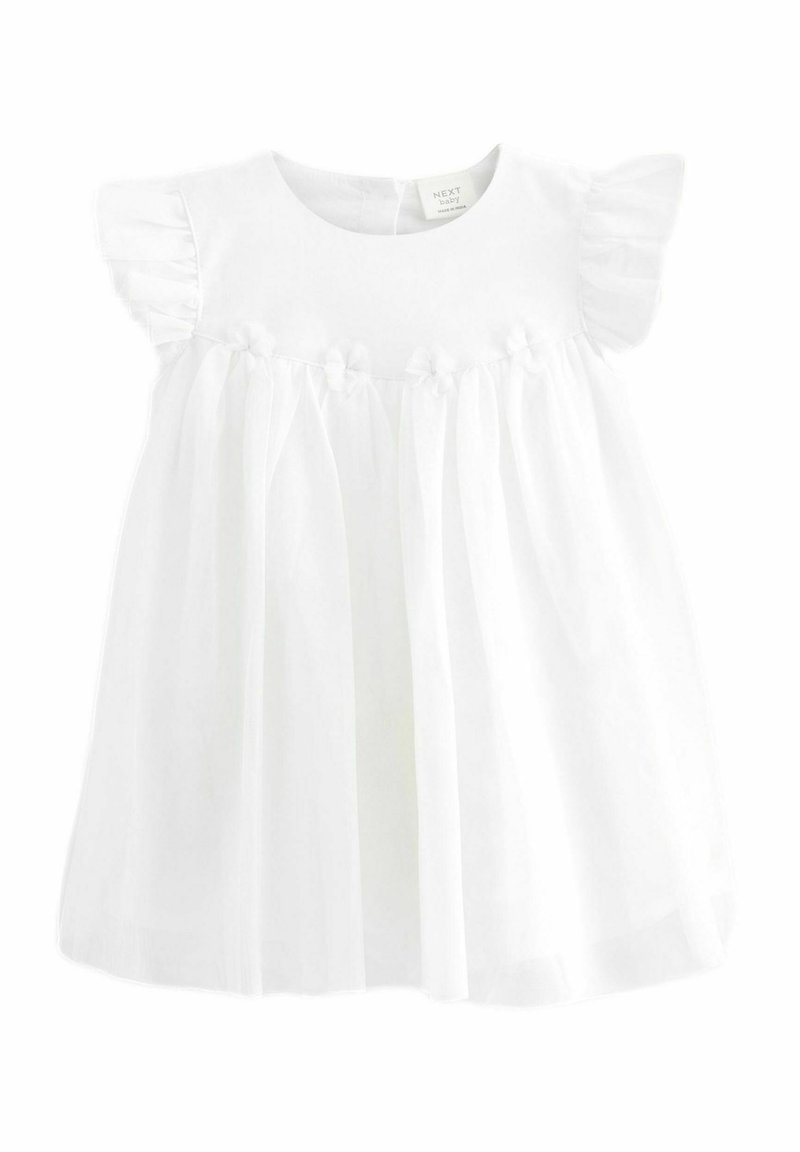 Next - REGULAR FIT - Vestido de cóctel - white, Ampliar