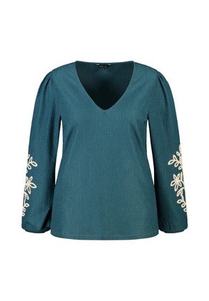 MS Mode, BLOUSE - Blouse - blue
