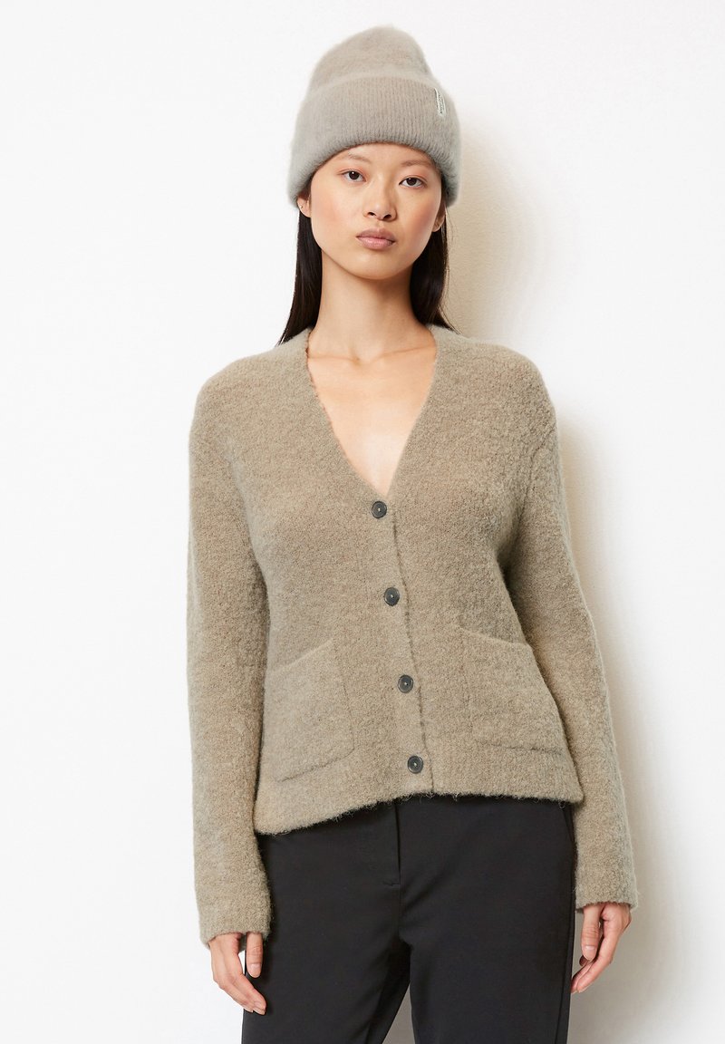 Marc O'Polo BOUCLÉ-AUS-MIX - Cardigan - chalky mauve