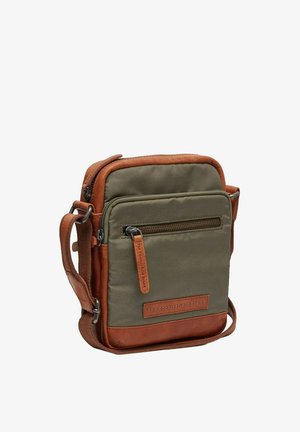 The Chesterfield Brand KARLSTAD MINI UMHÄNGE - Bandolera - steel green