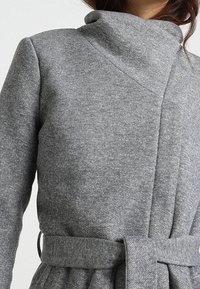 ONLY Abrigo corto - mottled light grey