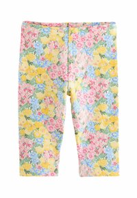 Next - CROPPED STANDARD - Pajkice – hlače - pink  yellow floral print Miniaturna slika 1