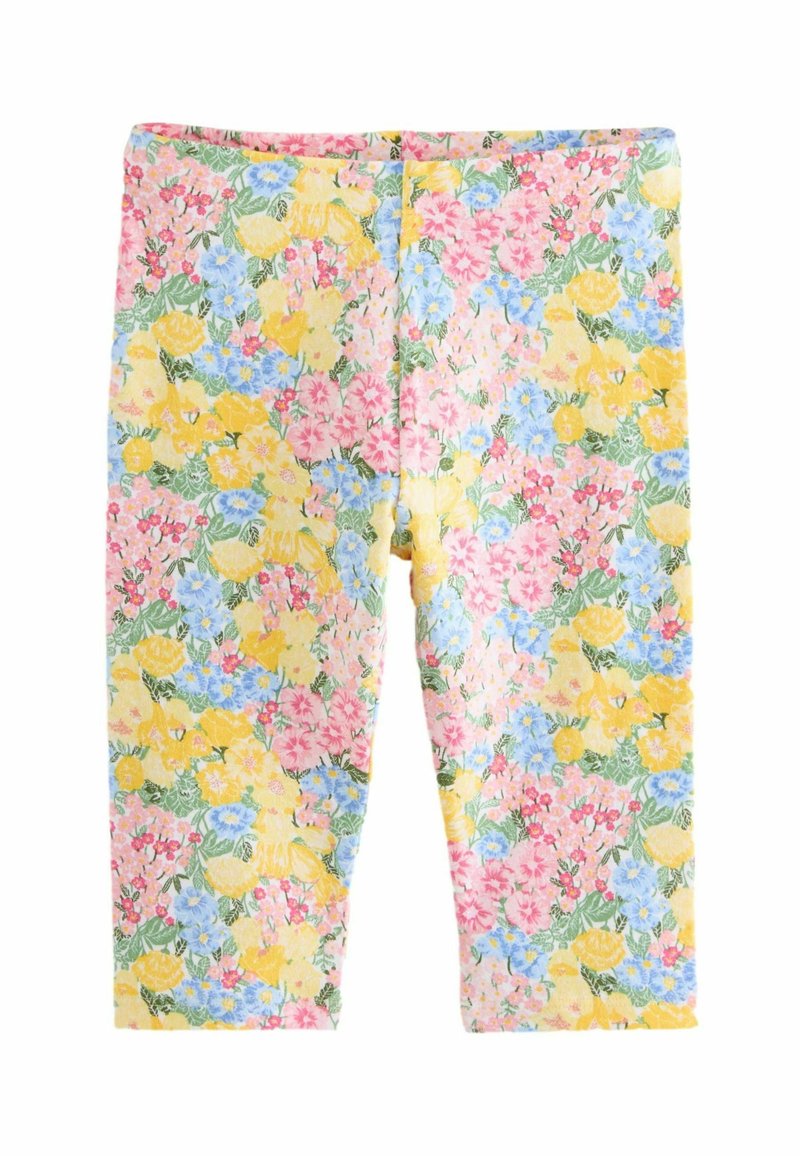 Next CROPPED STANDARD - Leggings - Byxor - pink  yellow floral print