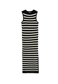 COTTON RICH STRIPED KNIT - Robe de jour - black mix
