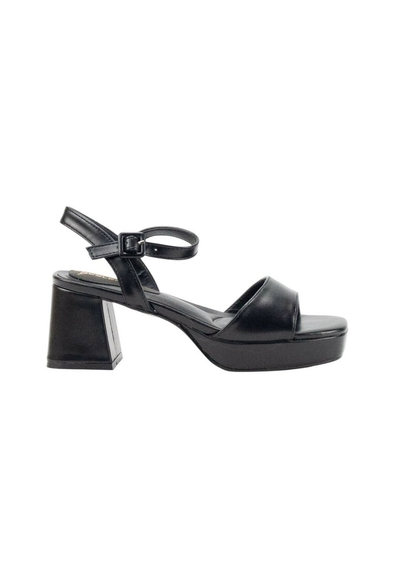 KESLEM Sandalias con plataforma - black