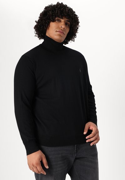 Polo Ralph Lauren Big & Tall LONG SLEEVED  PULLOVER - Džemperis - black