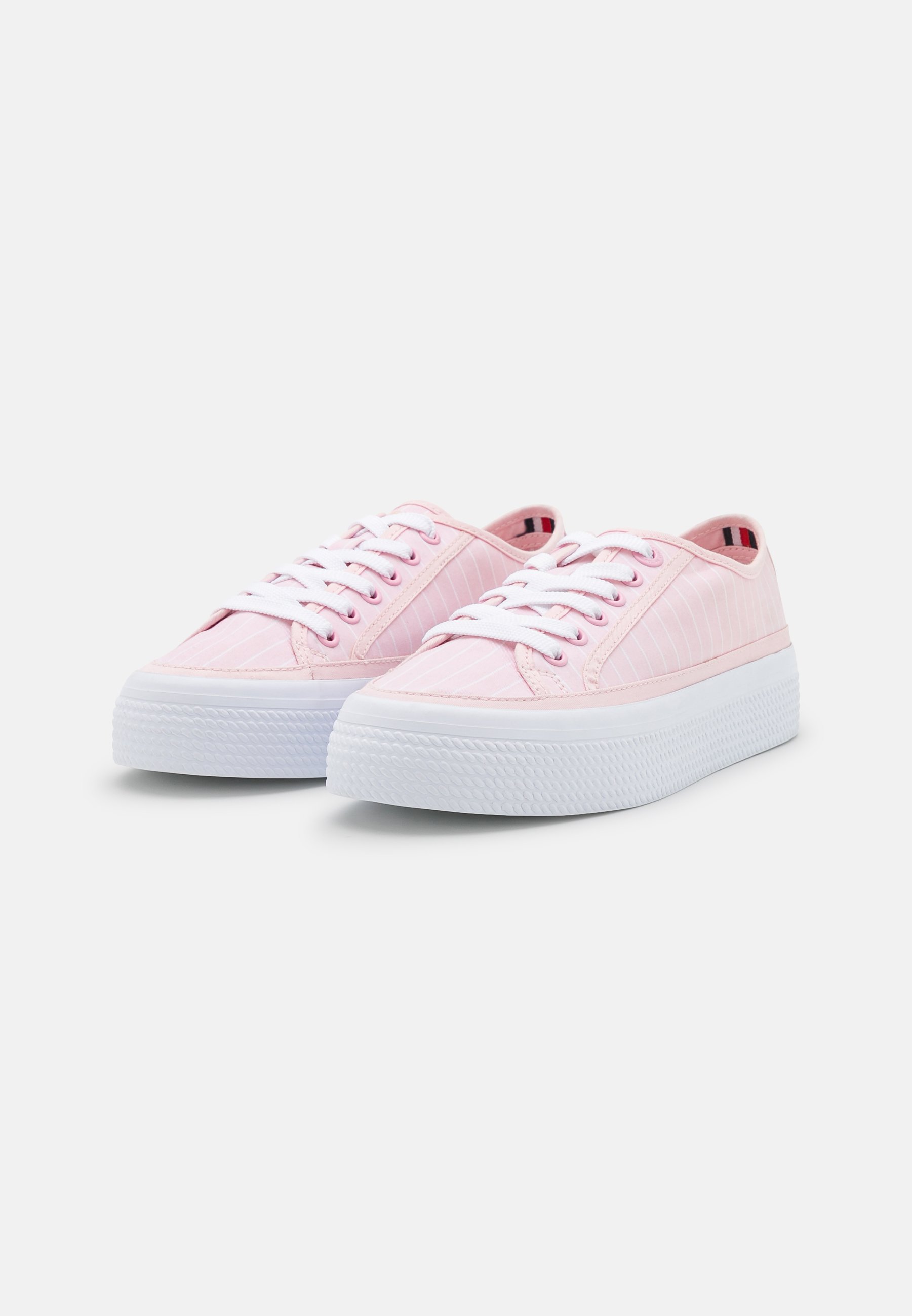 tommy hilfiger striped platform sneaker