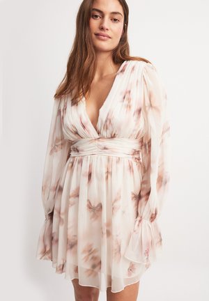 NA-KD Jurk - post floral