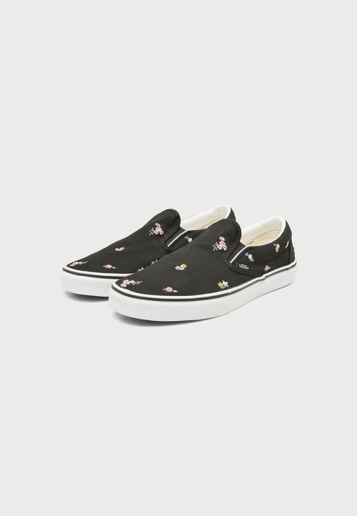 Vans CLASSIC SLIP ON - Trainers - black/pink — foto 2