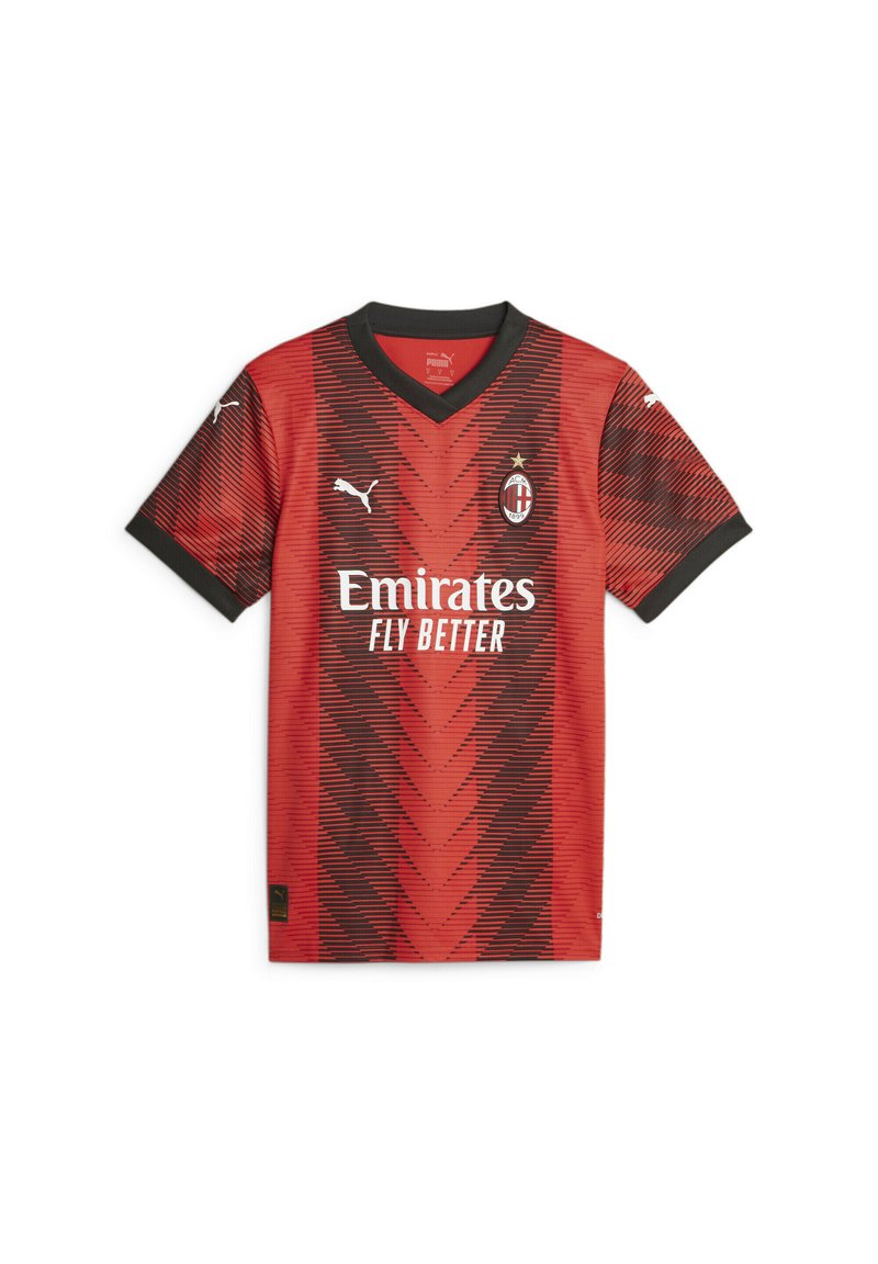 Puma AC MILAN 23/24 HEIMT FußballTrikot for all time red black/rot Zalando.de