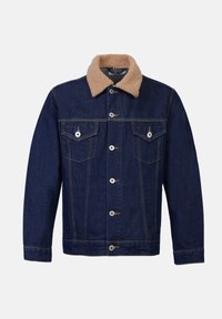 BORG COLLAR - Teksajakk - deep blue